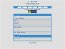 Tablet Screenshot of cyberlikes.com